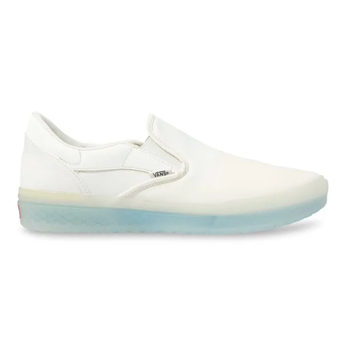 Vans Surf Vibes MensWomens Mod SlipOn MarshmallowClear Vans Surf Vibes MensWomens Mod SlipOn MarshmallowClear