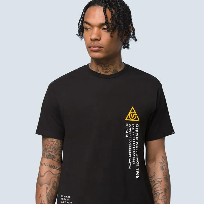 Vans TShirts and Tanks Mens 66 Supply TShirt Black