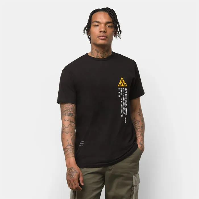 Vans TShirts and Tanks Mens 66 Supply TShirt Black