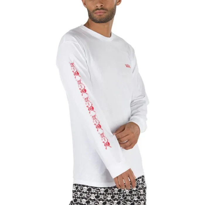 Vans TShirts and Tanks Mens Anaheim Factory OG Skull Long Sleeve TShirt White Vans TShirts and Tanks Mens Anaheim Factory OG Skull Long Sleeve TShirt White