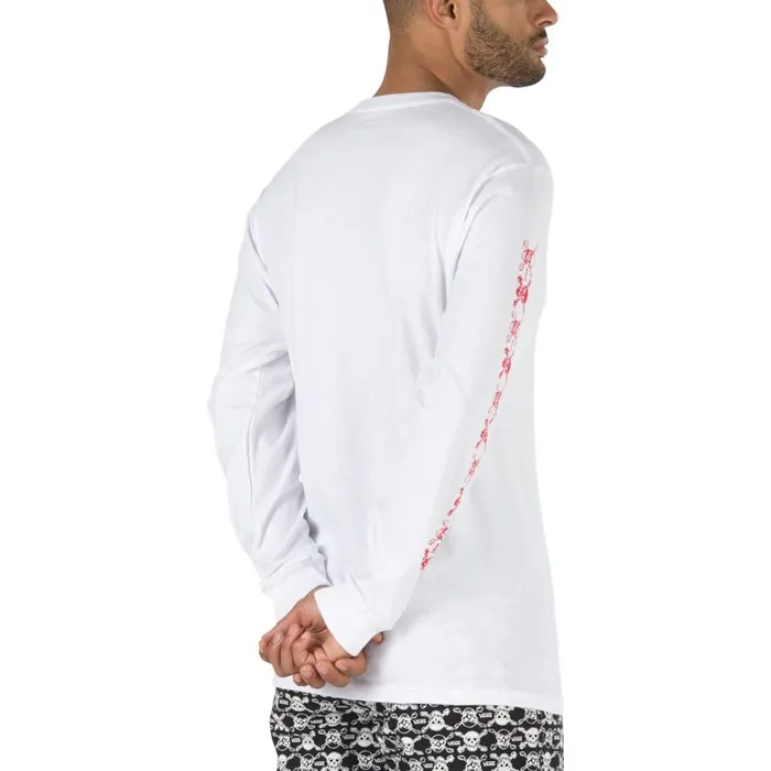 Vans TShirts and Tanks Mens Anaheim Factory OG Skull Long Sleeve TShirt White Vans TShirts and Tanks Mens Anaheim Factory OG Skull Long Sleeve TShirt White