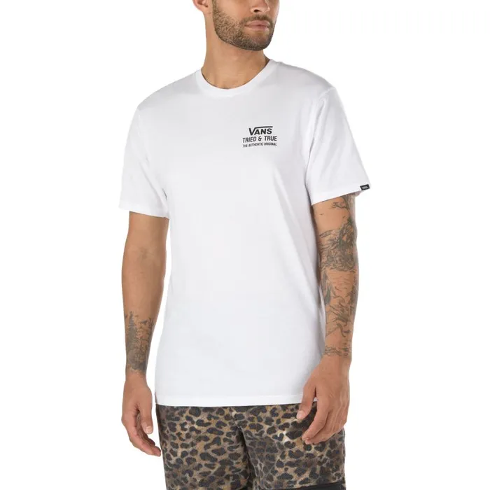 Vans TShirts and Tanks Mens Authentic OG TShirt White Vans TShirts and Tanks Mens Authentic OG TShirt White