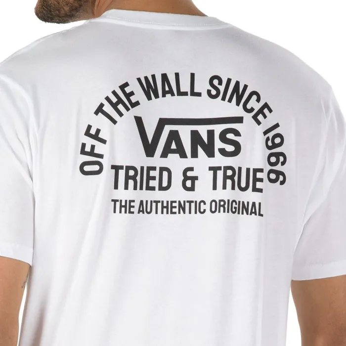 Vans TShirts and Tanks Mens Authentic OG TShirt White Vans TShirts and Tanks Mens Authentic OG TShirt White