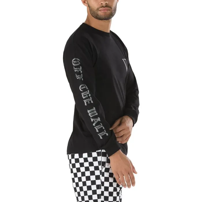 Vans TShirts and Tanks Mens Ave Vintage V Long Sleeve TShirt Black Vans TShirts and Tanks Mens Ave Vintage V Long Sleeve TShirt Black