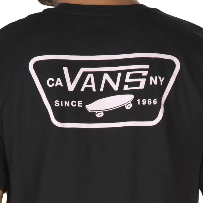 Vans TShirts and Tanks Mens Full Patch Back TShirt BlackVans Cool Pink Vans TShirts and Tanks Mens Full Patch Back TShirt BlackVans Cool Pink