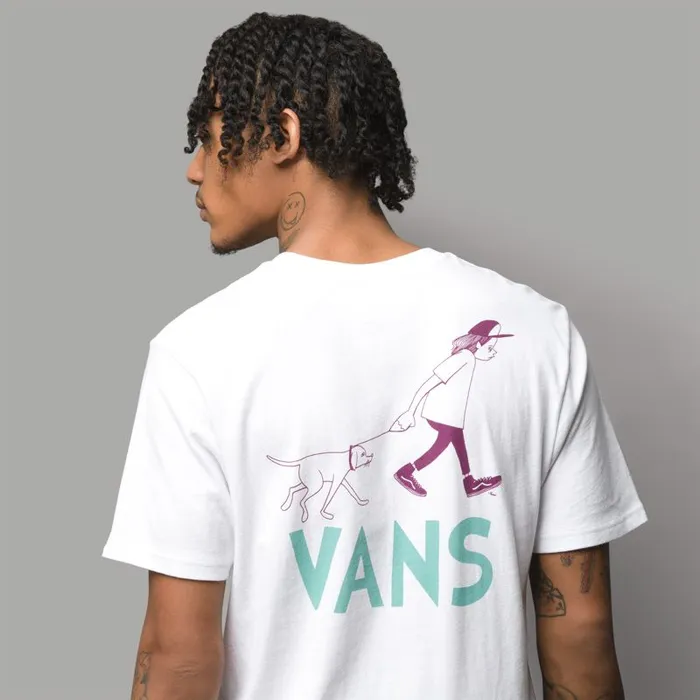 Vans TShirts and Tanks Mens Love Waffle Vintage Overdye Pkt TShirt White