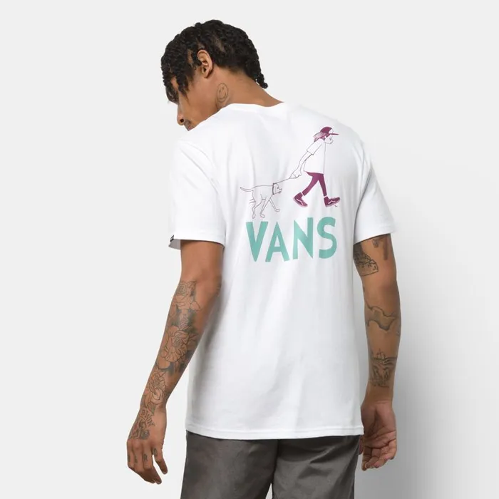 Vans TShirts and Tanks Mens Love Waffle Vintage Overdye Pkt TShirt White Vans TShirts and Tanks Mens Love Waffle Vintage Overdye Pkt TShirt White