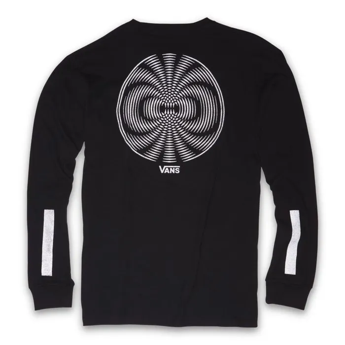 Vans TShirts and Tanks Mens Pro Skate Reflective Long Sleeve TShirt Black Vans TShirts and Tanks Mens Pro Skate Reflective Long Sleeve TShirt Black