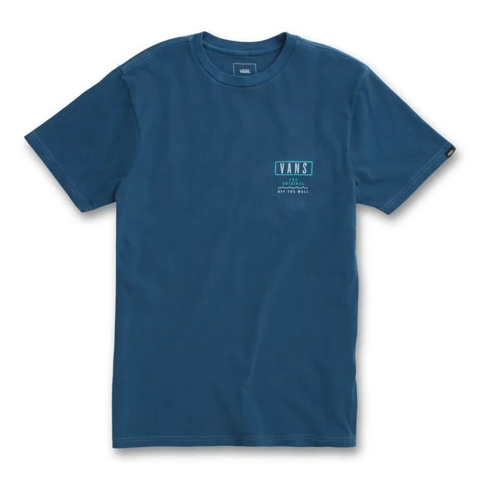 Vans TShirts and Tanks Mens Triangle Shaper Vintage Overdye TShirt Dress Blues