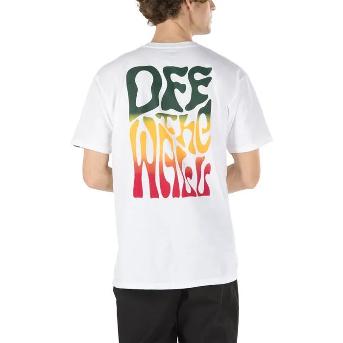 Vans TShirts and Tanks Mens Wall Slide TShirt White