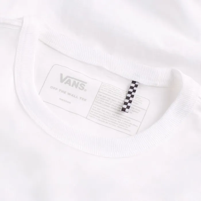 Vans TShirts and Tanks MensWomens Off The Wall Classic Long Sleeve Tee White