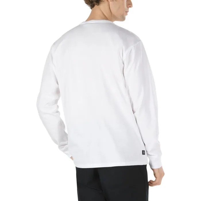 Vans TShirts and Tanks MensWomens Off The Wall Classic Long Sleeve Tee White