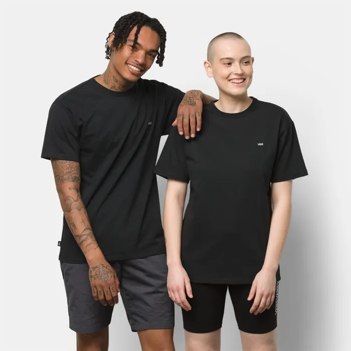 Vans TShirts and Tanks MensWomens Off The Wall Classic Tee Black
