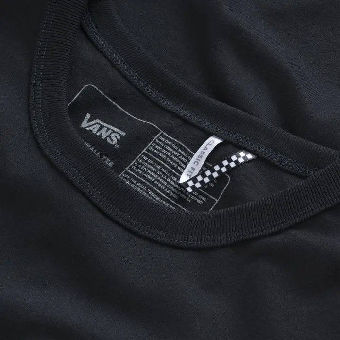 Vans TShirts and Tanks MensWomens Off The Wall Classic Tee Black
