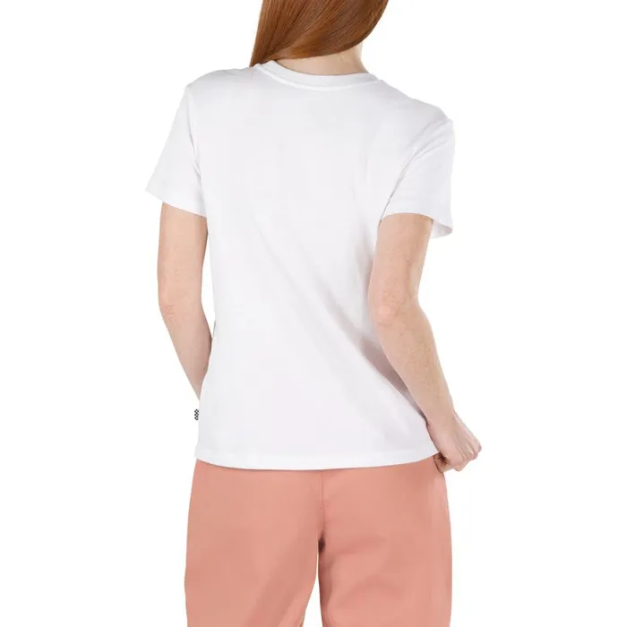 Vans TShirts and Tanks Womens Boxed In Flop Crew Tee White Vans TShirts and Tanks Womens Boxed In Flop Crew Tee White