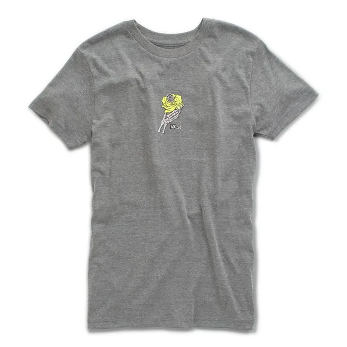 Vans TShirts and Tanks Womens Clawdia Boyfriend Tee Grey Heather
