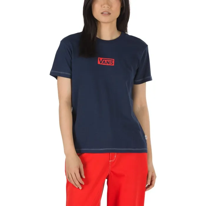 Vans TShirts and Tanks Womens Pro Stitched Crew Tee Dress Blues Vans TShirts and Tanks Womens Pro Stitched Crew Tee Dress Blues