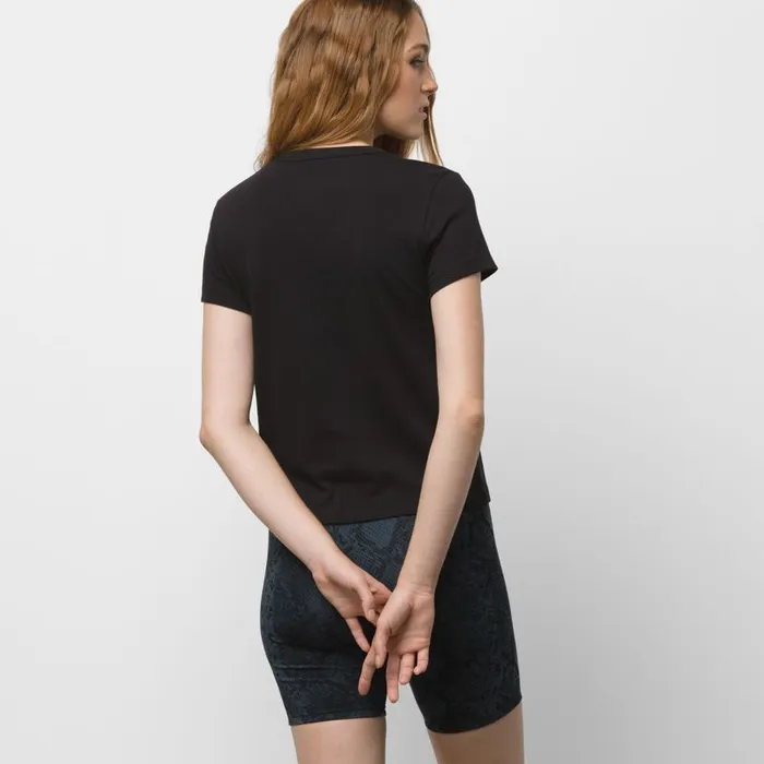 Vans TShirts and Tanks Womens Roadie Fly Baby Tee Black
