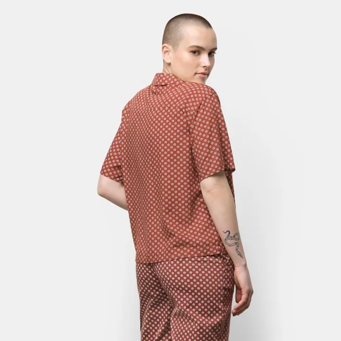 Vans Tops Womens Tipper Woven Shirt Henna Vans Tops Womens Tipper Woven Shirt Henna