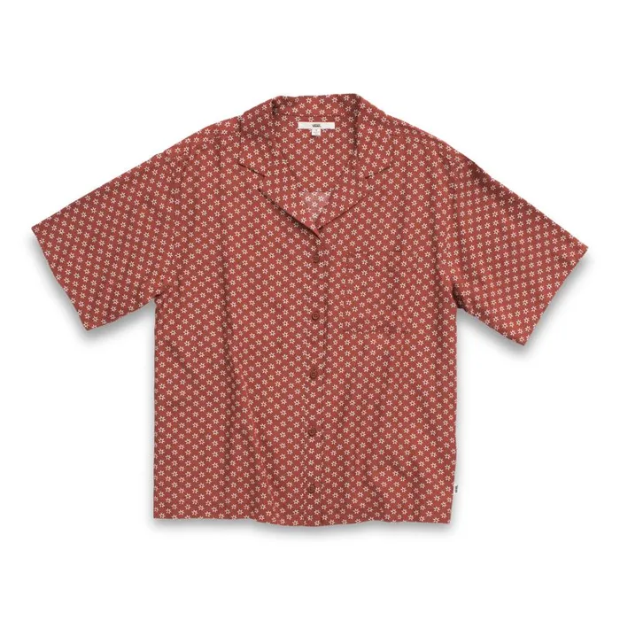 Vans Tops Womens Tipper Woven Shirt Henna Vans Tops Womens Tipper Woven Shirt Henna