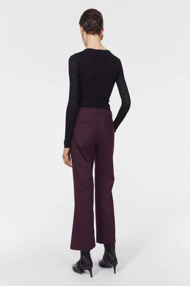 Watts Tailored Pants Umber Women Rodebjer Trousers