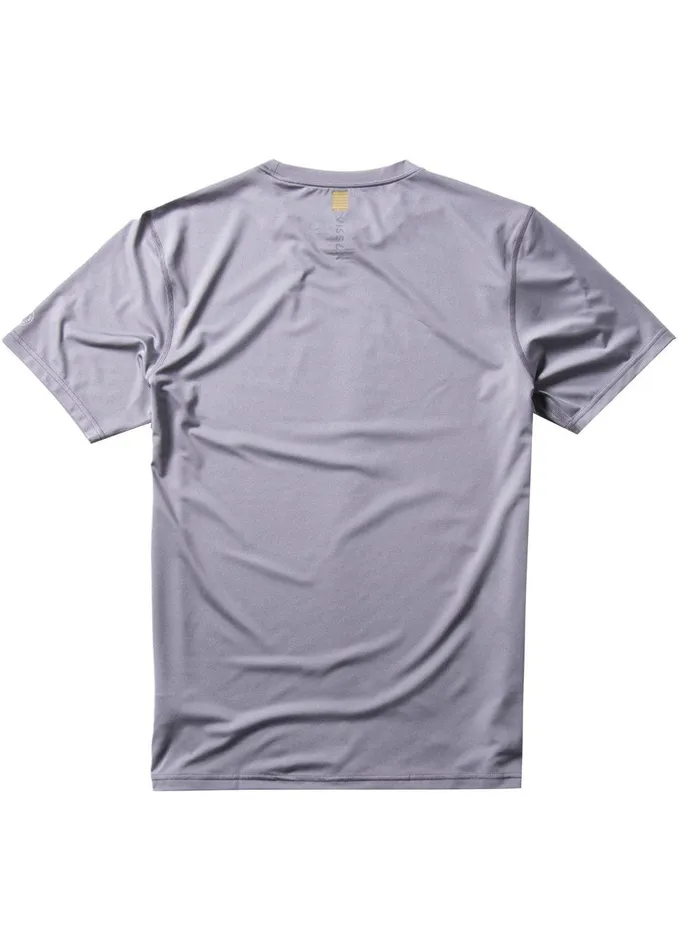 Wetsuit Tops and Lycra Men Vissla Easy Seas Eco Short Sleeve Lycra Rash Guard GREY Wetsuit Tops and Lycra Men Vissla Easy Seas Eco Short Sleeve Lycra Rash Guard GREY