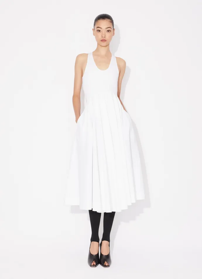 White TANK DRESS Women Alaa Dresses
