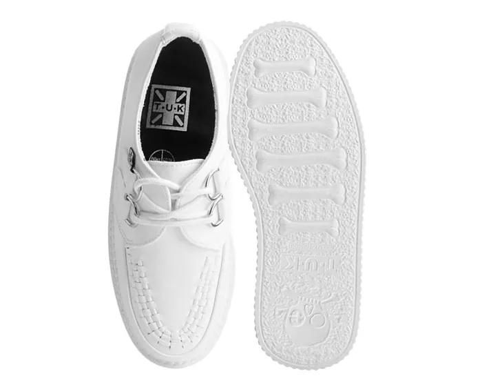 White TUKskin Classic Stratocreeper Women TUK Shoes Platforms White TUKskin Classic Stratocreeper Women TUK Shoes Platforms