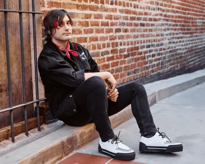 White TUKskin Platform Creeper Sneaker Men TUK Shoes Sneakers White TUKskin Platform Creeper Sneaker Men TUK Shoes Sneakers