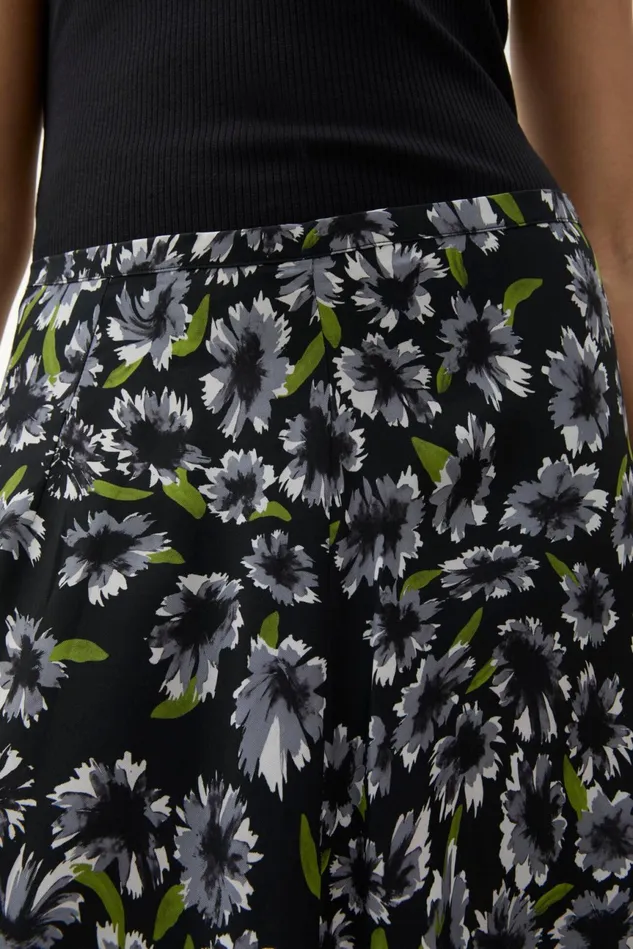 Wilda Patchwork Skirt Olive Women Rodebjer Skirts