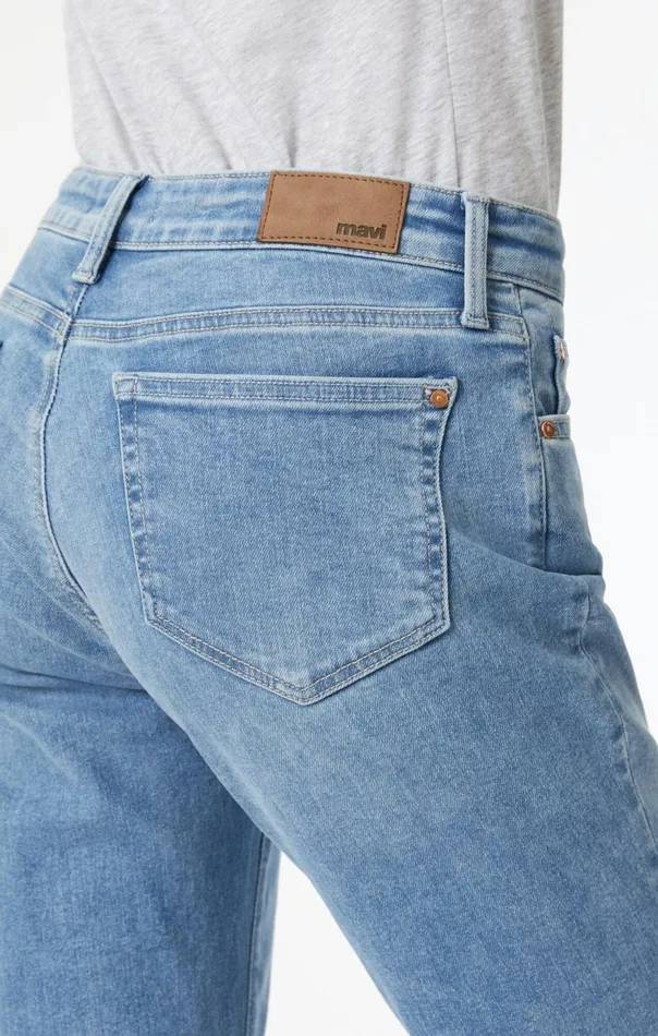 Women Ada Boyfriend In Light Brushed Flex Blue Mavi Jeans Denim Women Ada Boyfriend In Light Brushed Flex Blue Mavi Jeans Denim