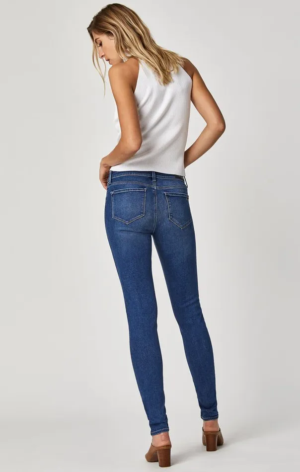 Women Adriana Mid Rise Super Skinny In Indigo SuperSoft Mavi Jeans Denim Women Adriana Mid Rise Super Skinny In Indigo SuperSoft Mavi Jeans Denim