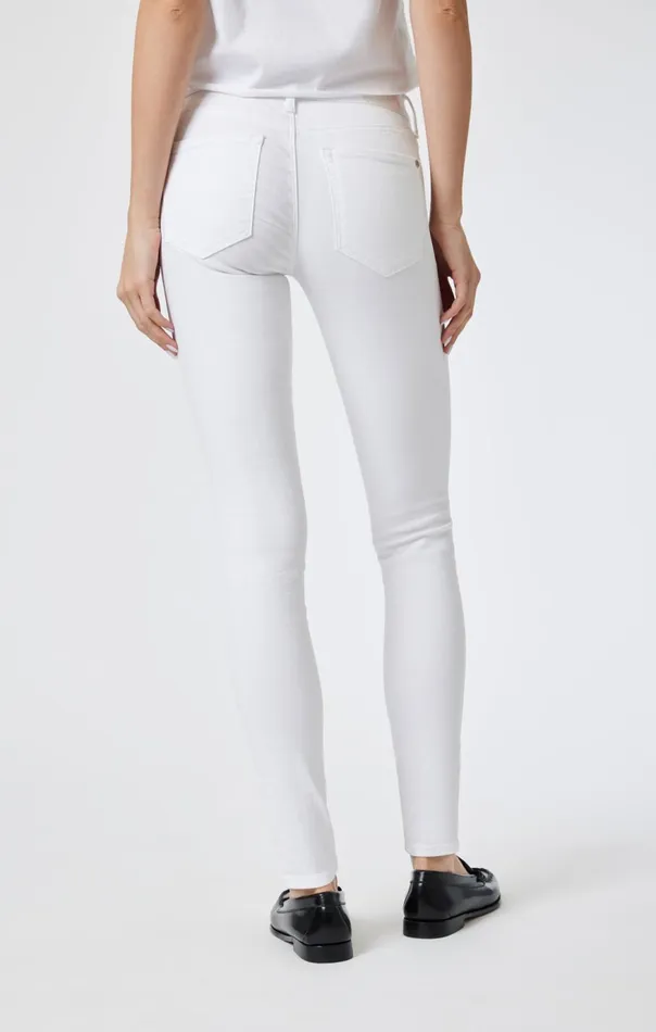 Women Alexa Skinny In White Feather Blue Mavi Jeans Denim Women Alexa Skinny In White Feather Blue Mavi Jeans Denim