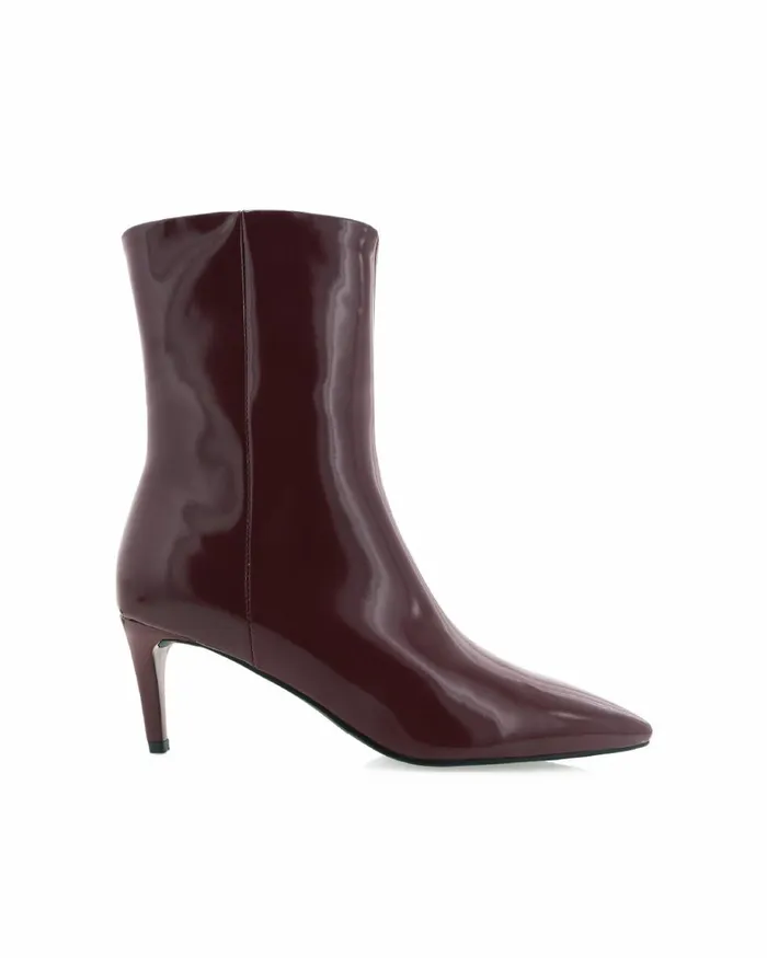 Women Ankle Boots Billini AINSLEY 8211 WINE SHINE