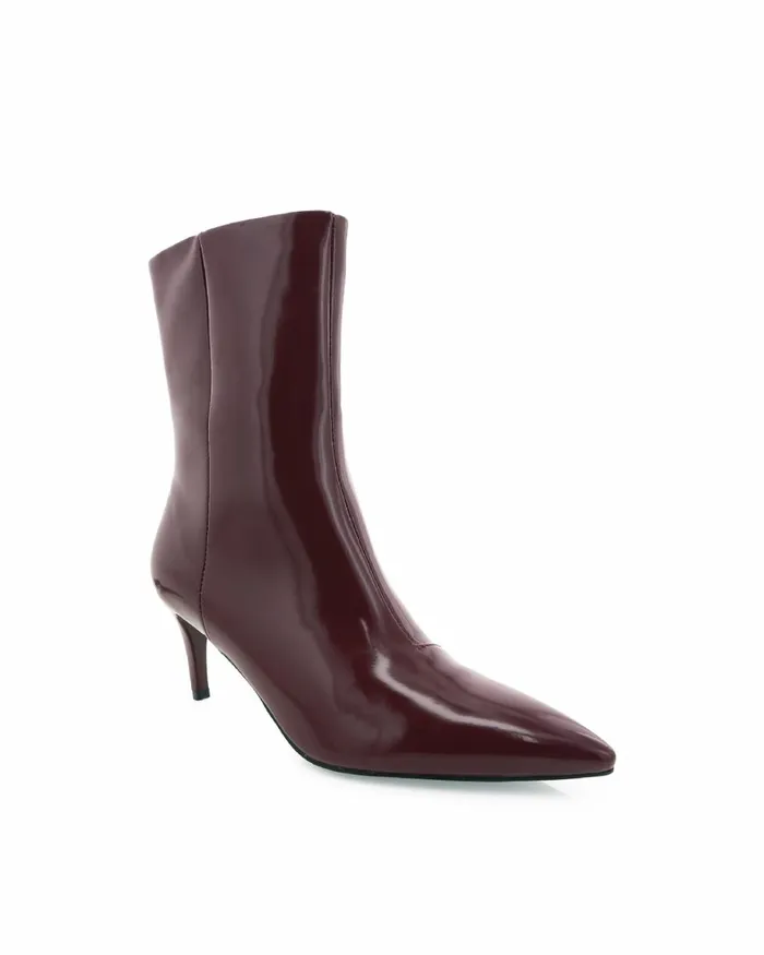 Women Ankle Boots Billini AINSLEY 8211 WINE SHINE