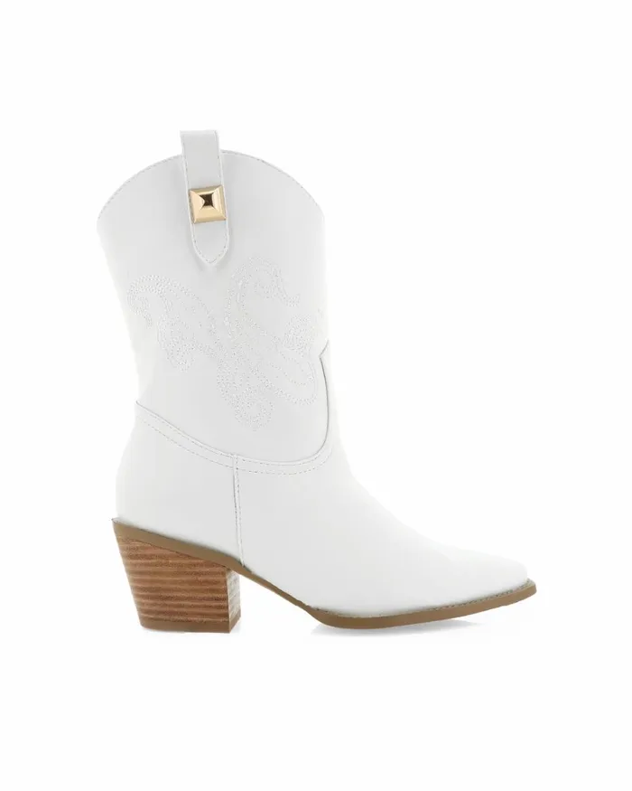 Women Ankle Boots Billini DARLA 8211 WHITEBoots