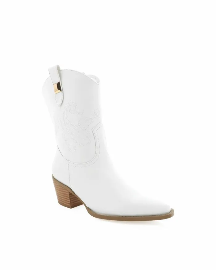 Women Ankle Boots Billini DARLA 8211 WHITEBoots