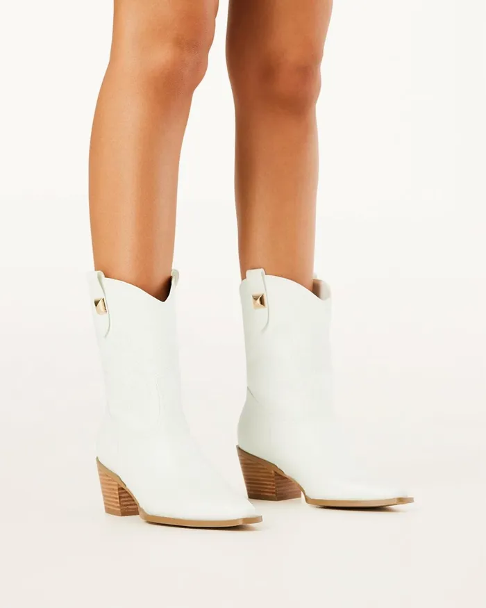 Women Ankle Boots Billini DARLA 8211 WHITEBoots