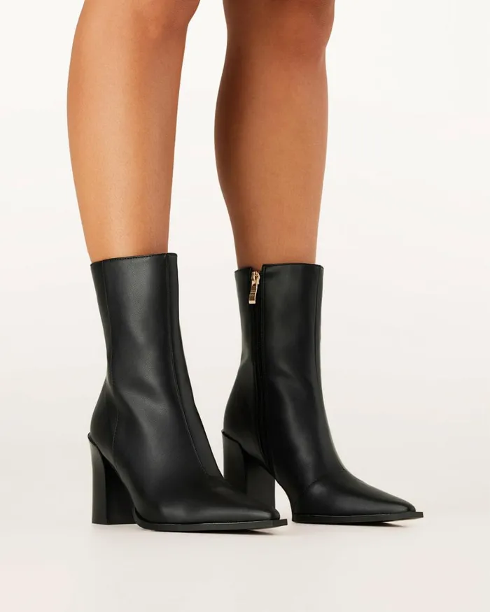 Women Ankle Boots Billini LAURYN 8211 BLACK 8211 Boots 8211 BILLINI USA