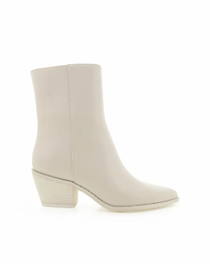 Women Ankle Boots Billini NAIDA 8211 IVORY