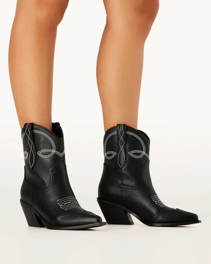 Women Ankle Boots Billini UDEL 8211 BLACKBoots