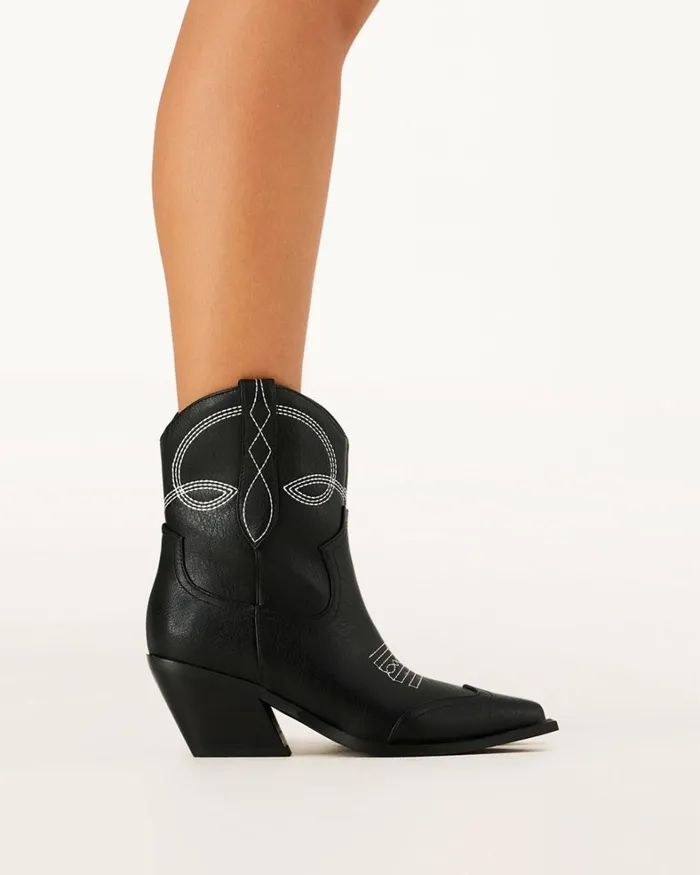 Women Ankle Boots Billini UDEL 8211 BLACKBoots