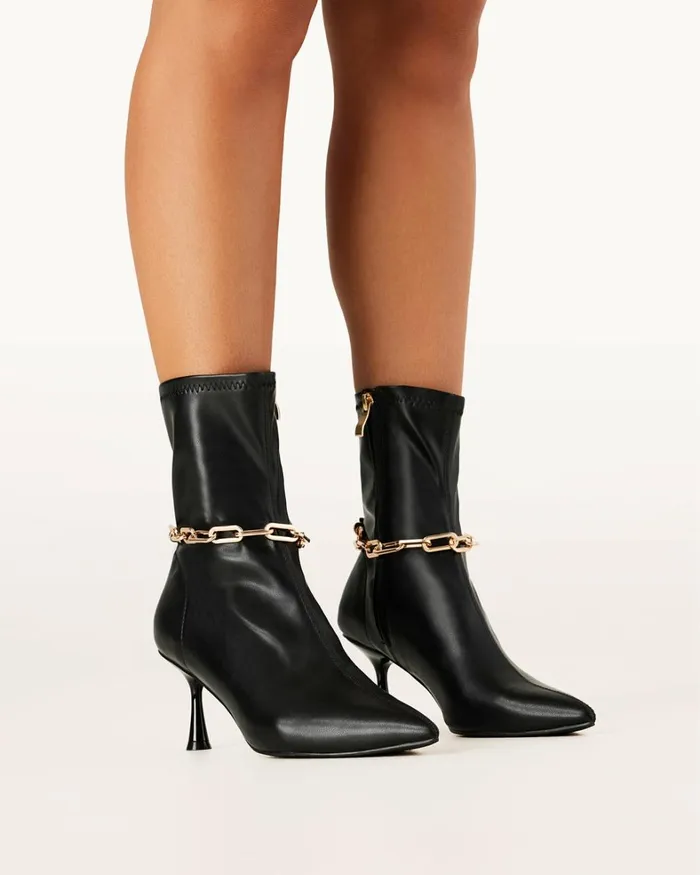 Women Ankle Boots Billini VERNA 8211 BLACK