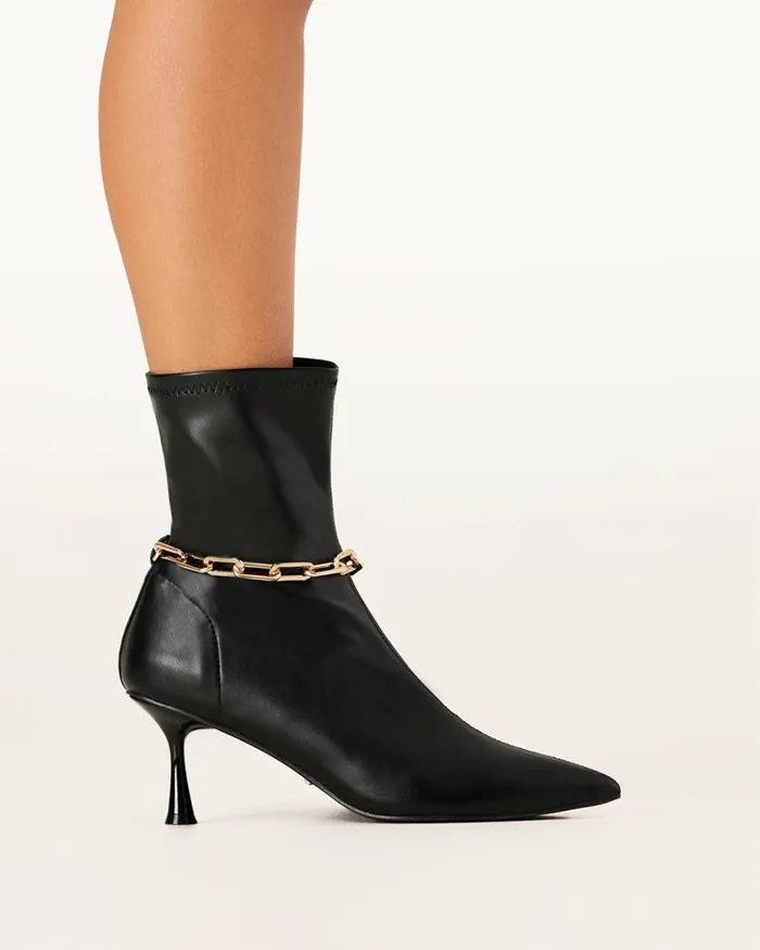 Women Ankle Boots Billini VERNA 8211 BLACK