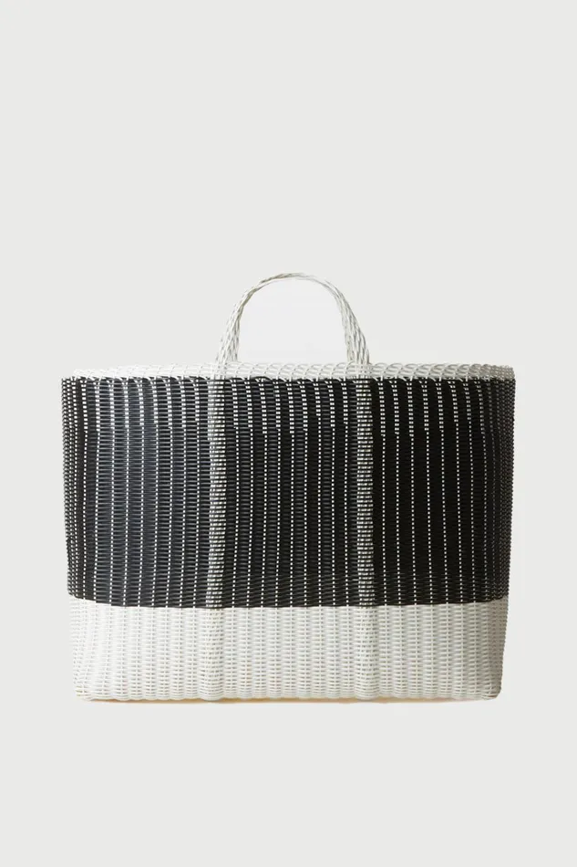 Women Bags Lee Mathews Palorosa Extra Large Basket Bag Black
