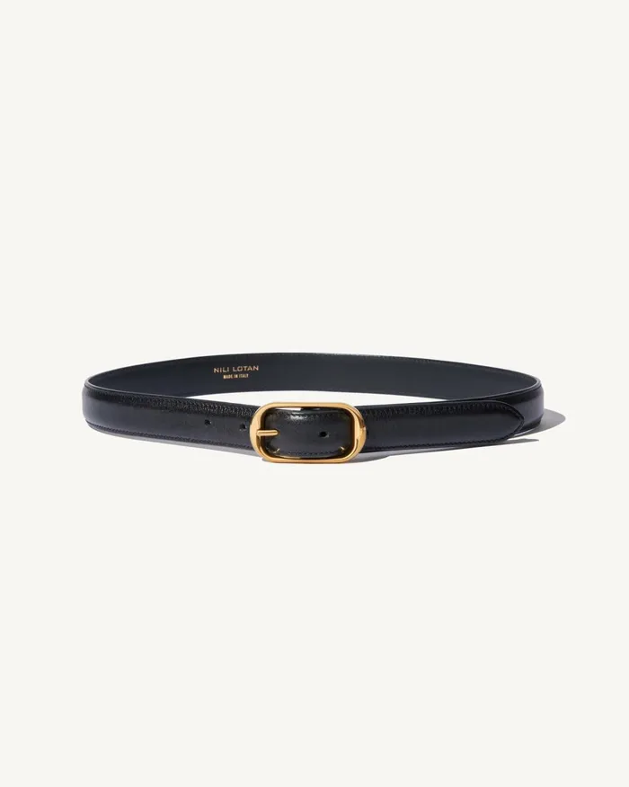 Women Belts and Accessories Nili Lotan REINE BELT Black