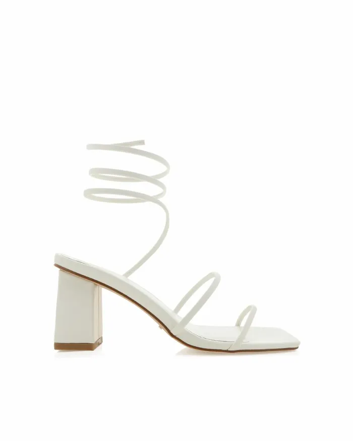 Women Block Heels Billini UNICE 8211 WHITE