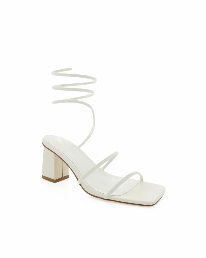 Women Block Heels Billini UNICE 8211 WHITE