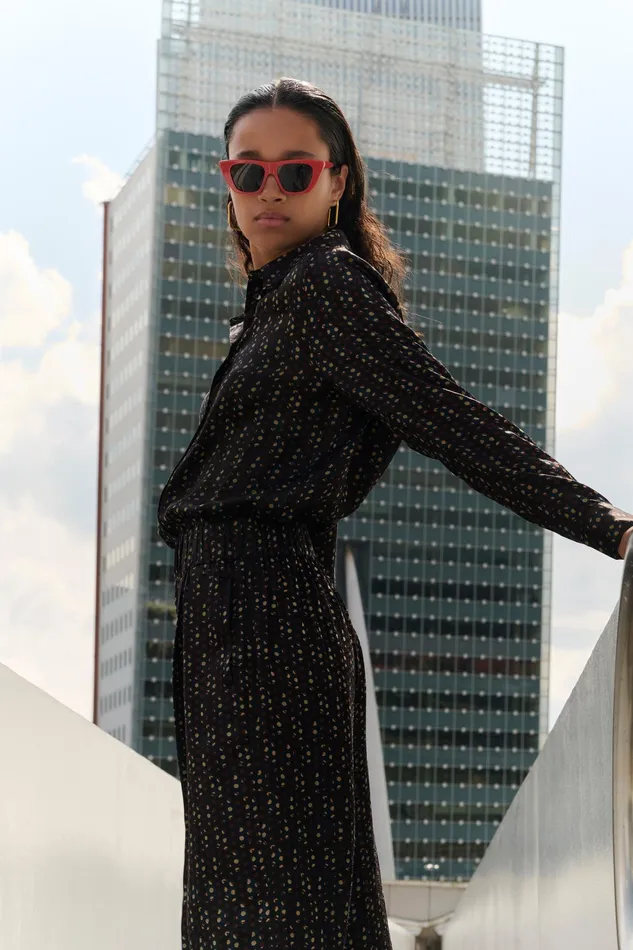 Women Blouses Bybar Dina Paisley Blouse Paisley Dots