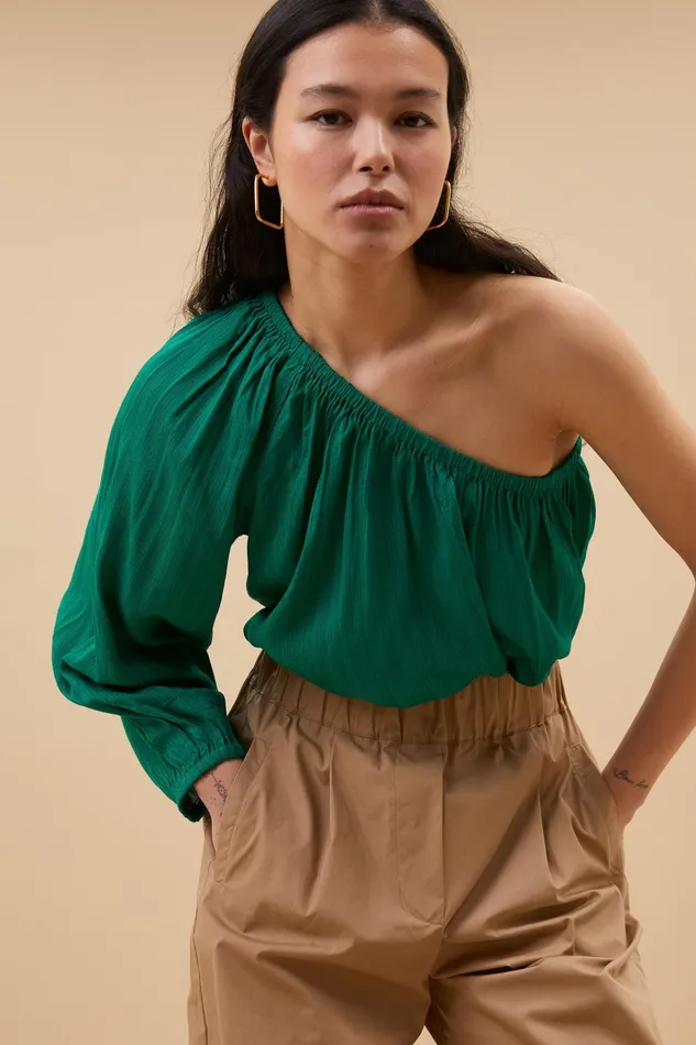Women Blouses Bybar Stella Blouse Bright Green